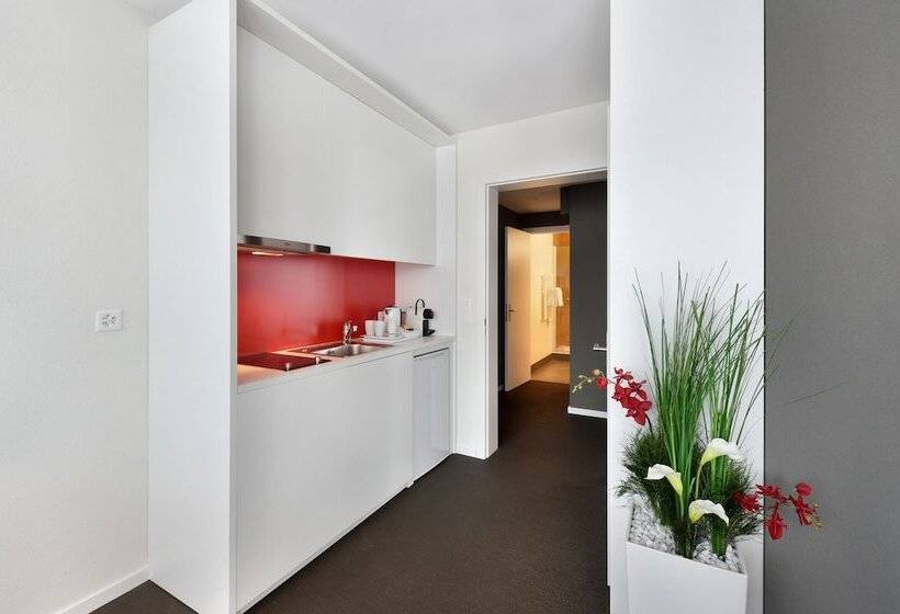 آپارتمان 1 خوابه با تراس, Home Swiss