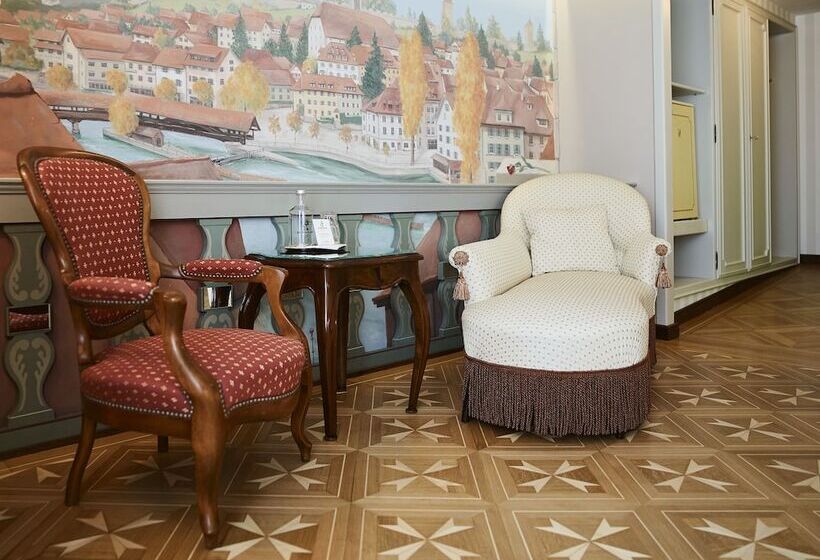 חדר סופריור יחיד, Romantik Hotel Wilden Mann Luzern