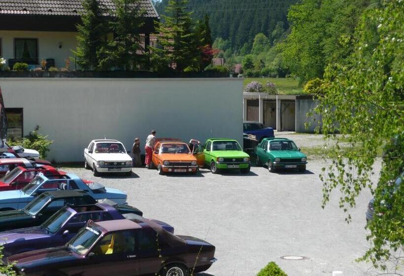 标准间带阳台, Hirsch Mit Café Klösterle