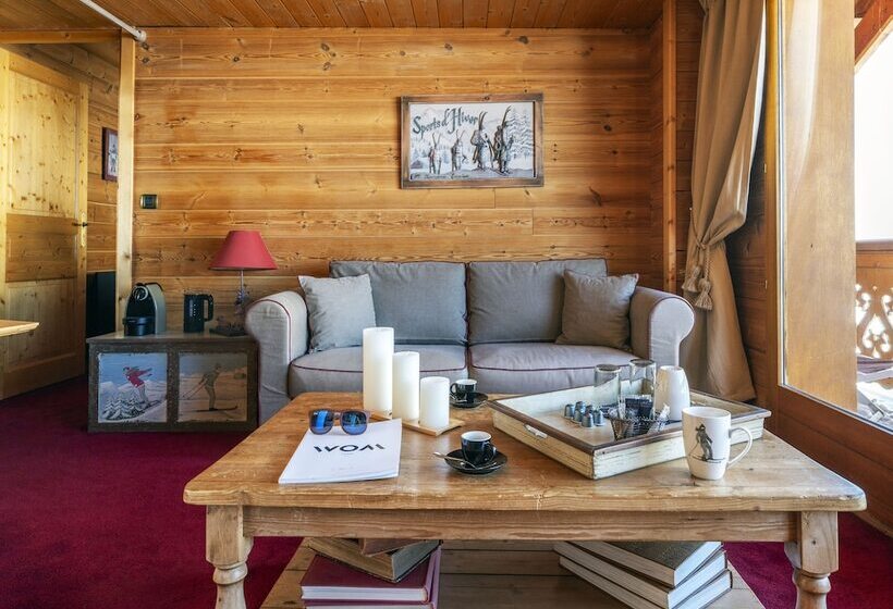 Люкс, Hôtel Au Chamois D Or By Les Etincelles