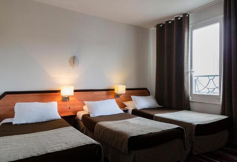 Номер Стандарт Трехместный, The Originals City, Hôtel Astoria Vatican, Lourdes