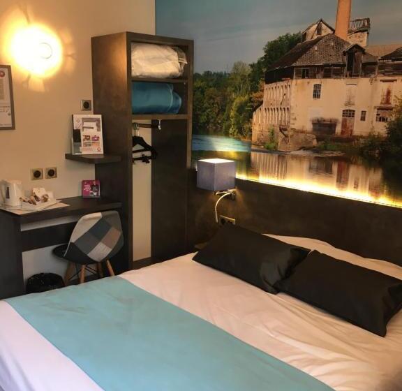Quarto Comfort, The Originals City, Hôtel Le Boeuf Rouge, Saintjunien