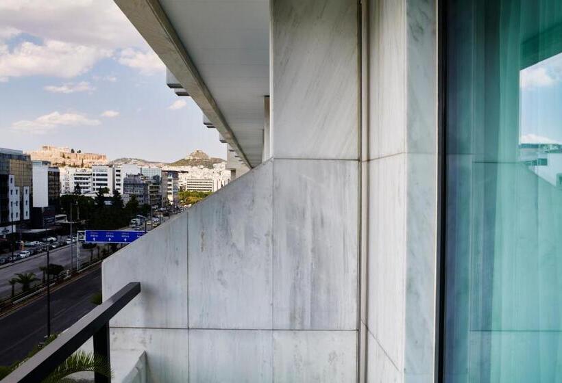 اتاق دلوکس با تخت کینگ و چشم‌انداز, Grand Hyatt Athens