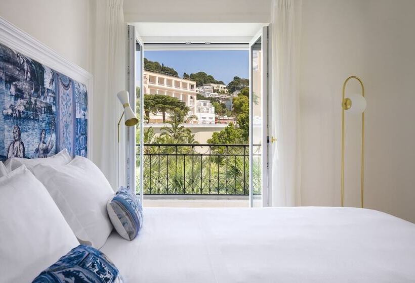 小型套房带海景, La Residenza Capri