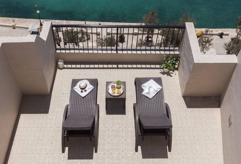 اتاق سوپریور با چشم‌انداز دریا, Sliema Hotel By St Hotels