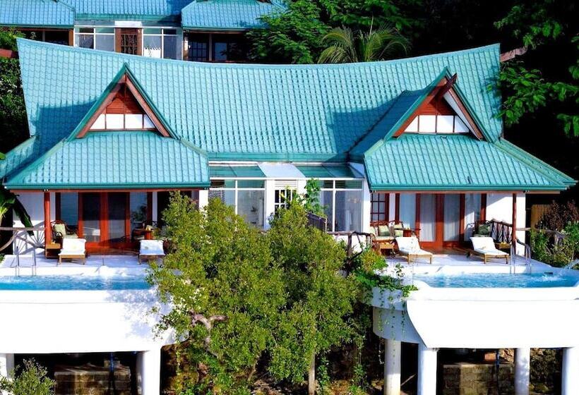别墅: 1间卧室带游泳池, Badian Island Wellness Resort