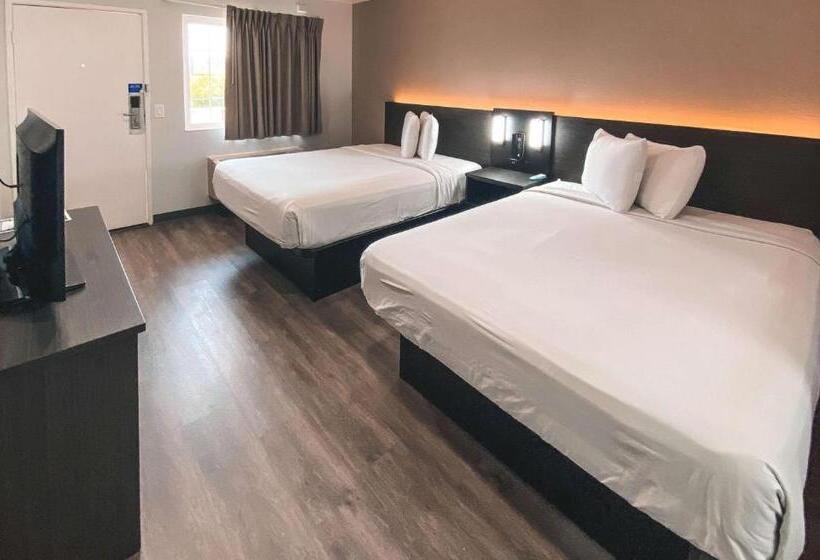 Номер Стандарт Адаптированный для Инвалидов, Motel 6 West Sacramento, Ca