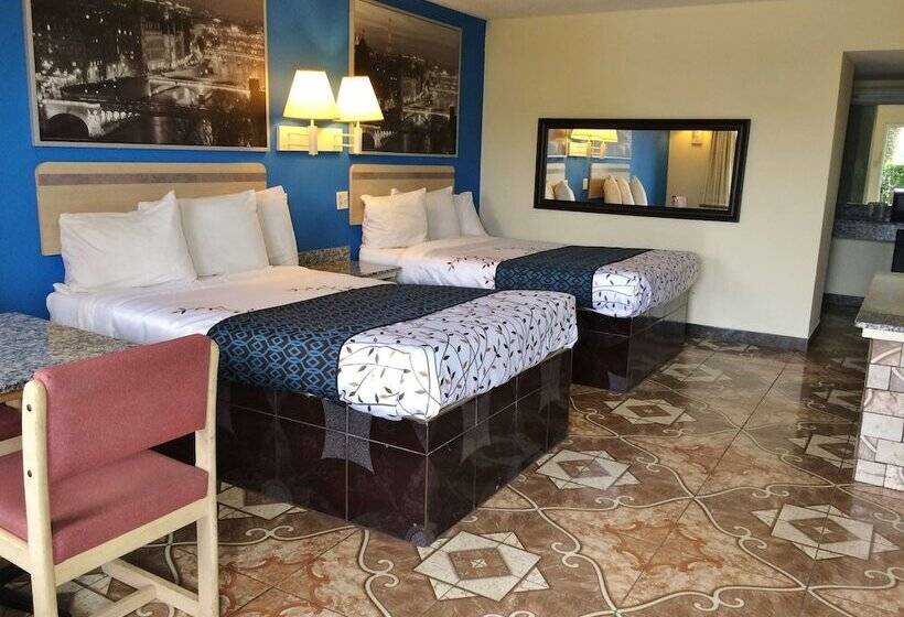 ２ダブルベッドのスタンダードルーム, Americas Best Value Inn Beaumont