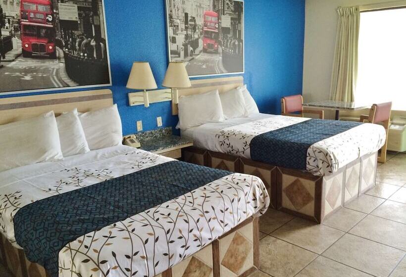 ２ダブルベッドのスタンダードルーム, Americas Best Value Inn Beaumont