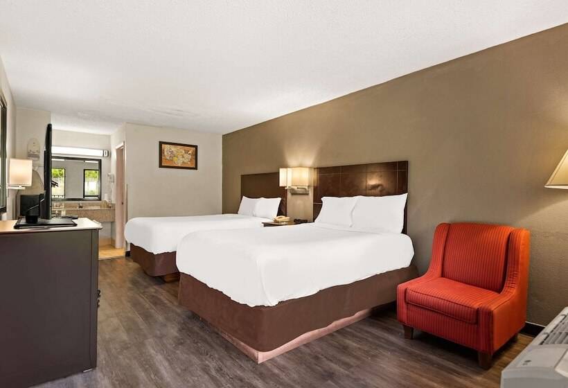 스탠다드 룸 더블 침대 2개, Americas Best Value Inn Laurel