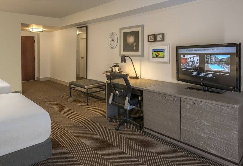 ２ダブルベッドのスタンダードルーム, Doubletree By Hilton Austin