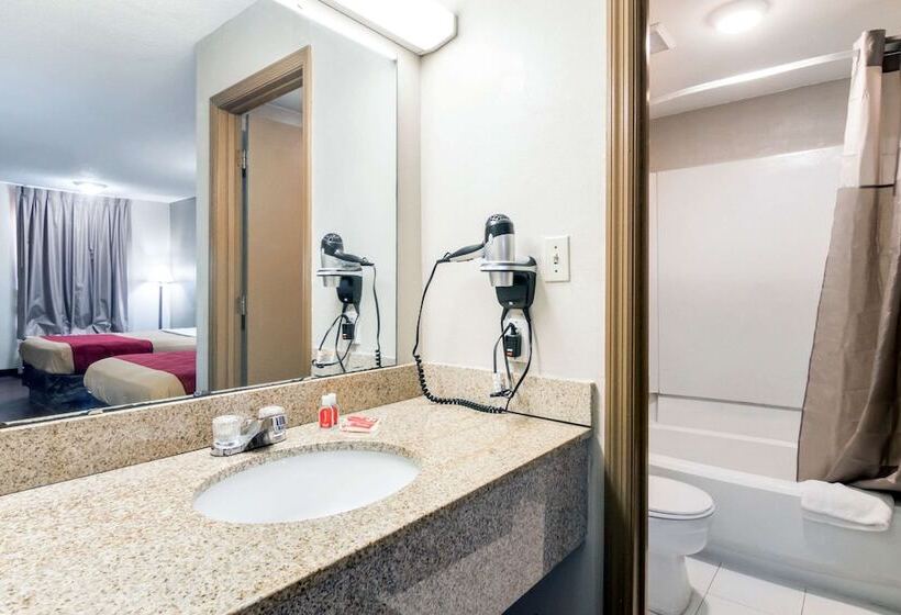 Номер Стандарт 2 Двуспальные Кровати, Econo Lodge   Conyers