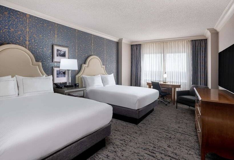 Pokój Standard 2 Łóżka Małżeńskie, Hilton Dallas Lincoln Centre
