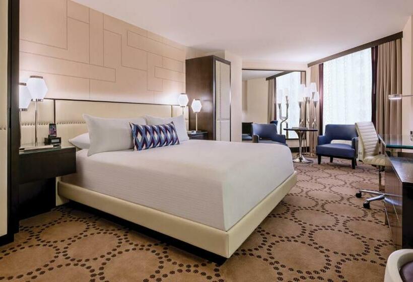 Quarto Deluxe Cama King, Harrah's Hotel and Casino Las Vegas