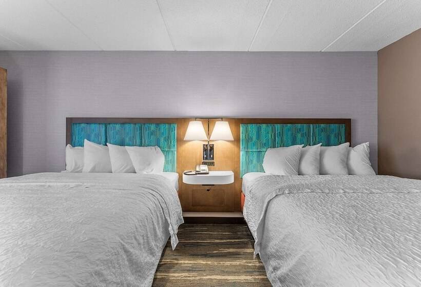 اتاق استاندارد با 2 تخت دوبل, Hampton Inn Cleveland Westlake