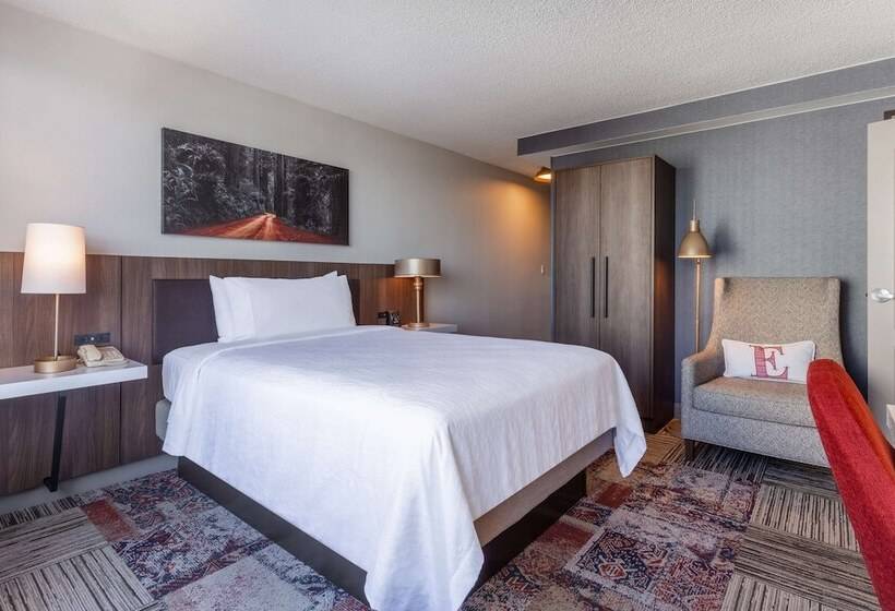 クイーンサイズベッドのスタンダードルーム, Hilton Garden Inn San Francisco/oakland Bay Bridge