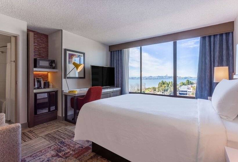 景色の見えるダブルベッドスタンダードルーム, Hilton Garden Inn San Francisco/oakland Bay Bridge