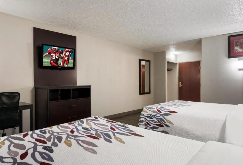 스탠다드 룸 더블 침대 2개, Red Roof Inn Hartford  New Britain