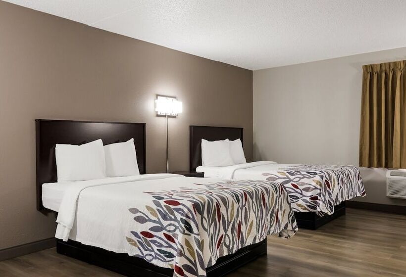 스탠다드 룸 더블 침대 2개, Red Roof Inn Hartford  New Britain