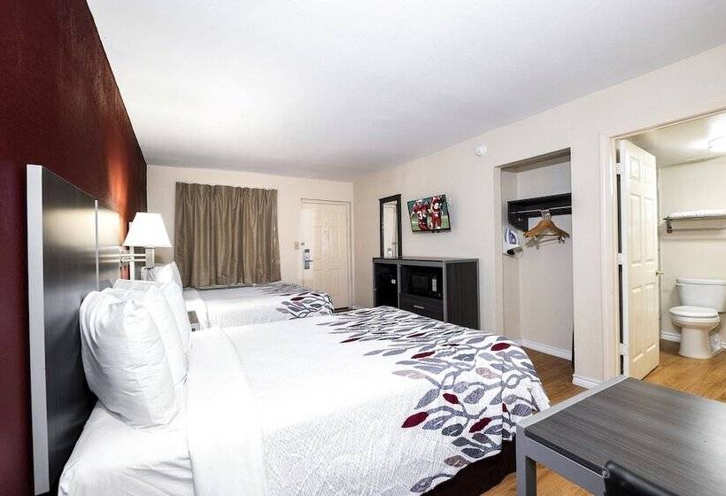 Номер Deluxe Адаптированный для Инвалидов, Red Roof Inn Houston North   Fm1960 & I 45