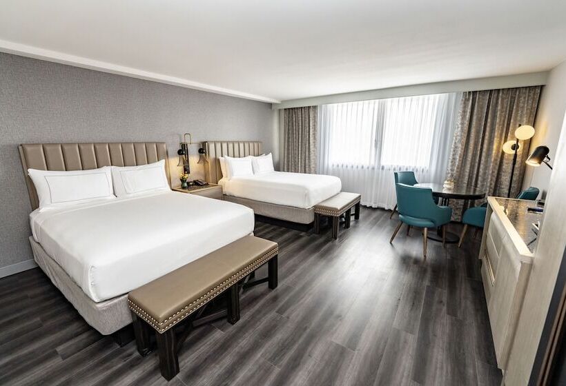 اتاق استاندارد با 2 تخت دوبل, Doubletree By Hilton San Francisco South Airport Blvd