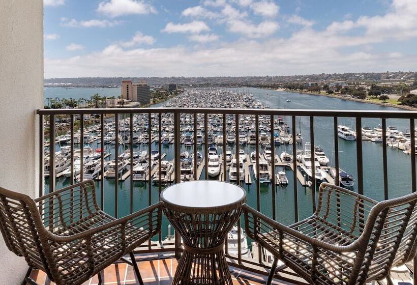 חדר דלוקס עם נוף, Sheraton San Diego Resort