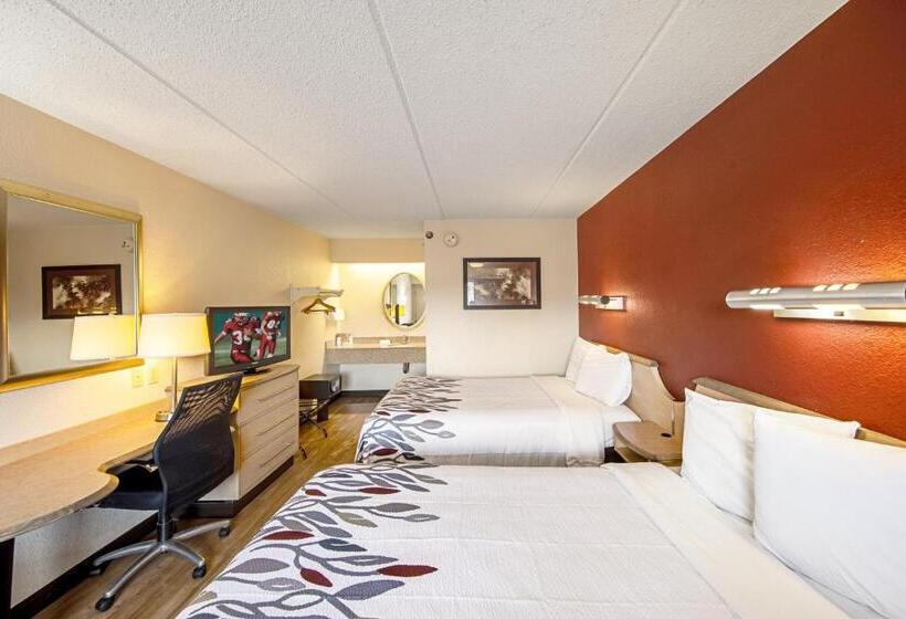 חדר סטנדרט שתי מיטות זוגיות, Red Roof Inn Florence  Civic Center