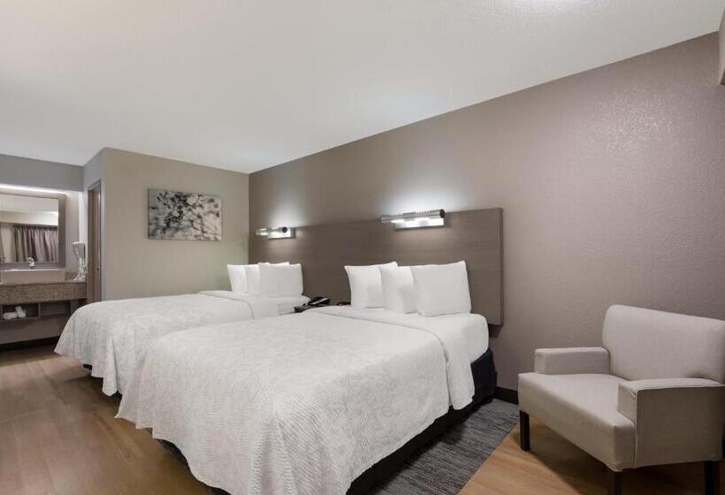 스탠다드 룸 더블 침대 2개, Red Roof Inn Plus+ Chicago   Naperville