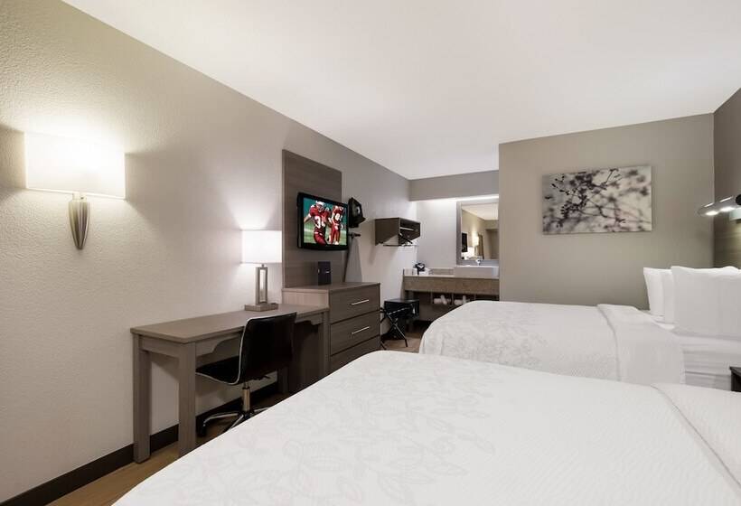 스탠다드 룸 더블 침대 2개, Red Roof Inn Plus+ Chicago   Naperville
