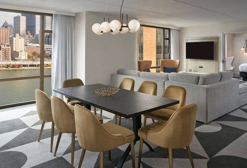 总统套房, Sheraton Pittsburgh Hotel At Station Square