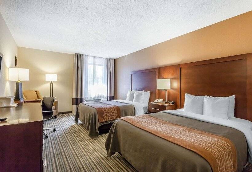 Номер Стандарт 2 Двуспальные Кровати, Comfort Inn  Hall Of Fame