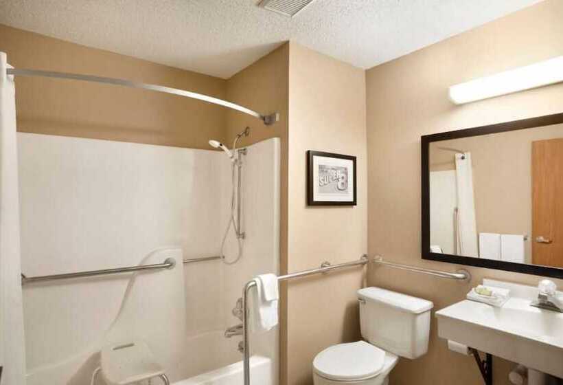 Номер Стандарт 2 Двуспальные Кровати, Americas Best Value Inn Pittsburg