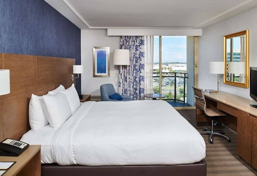 스탠다드 룸 더블 침대, Doubletree By Hilton Torrance South Bay