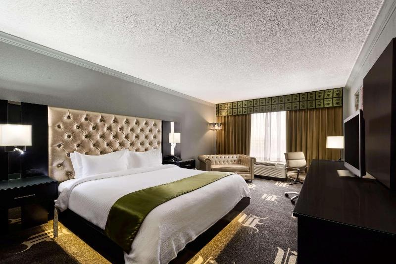 带大床的标准间, Wyndham Garden Dallas North