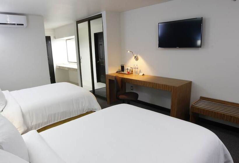 ２ダブルベッドのスタンダードルーム, Radisson Hotel & Convention Center Toluca