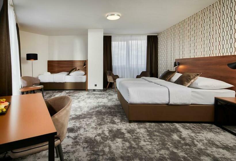 Suíte Deluxe, Orea Hotel Pyramida Praha