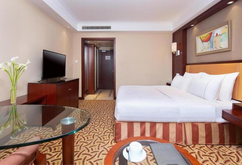 Quarto Executivo Cama King, Jianguo Hotel Shanghai