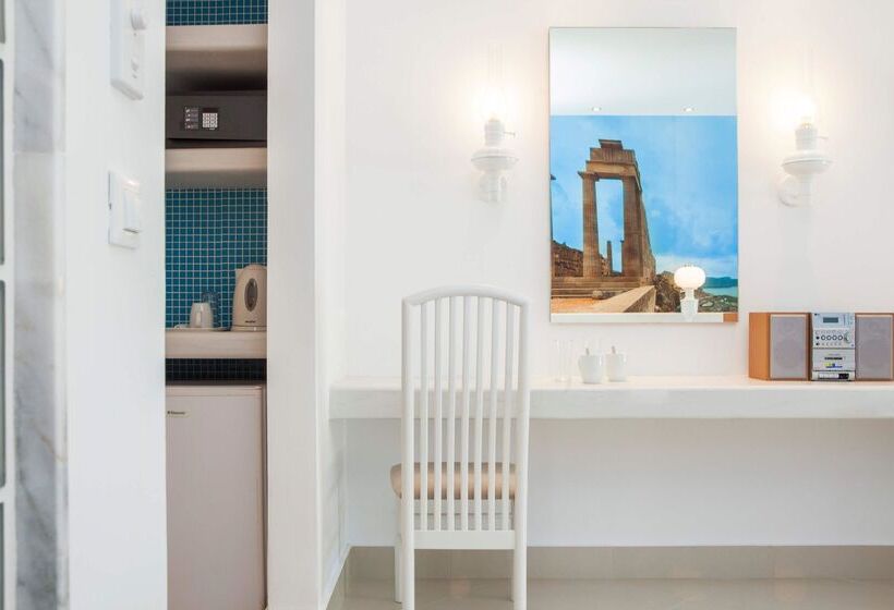 اتاق استاندارد با چشم‌انداز استخر, Esperos Village Blue & Spa  Adults Only