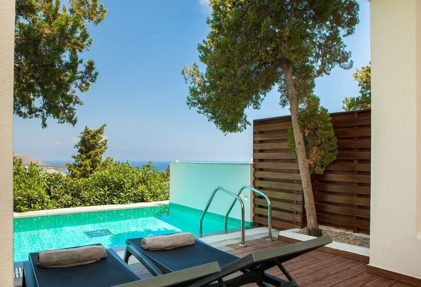 اتاق استاندارد با چشم‌انداز دریا, Esperos Village Blue & Spa  Adults Only