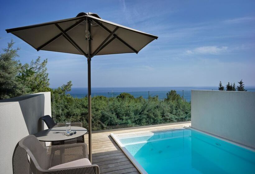 اتاق استاندارد با چشم‌انداز دریا, Esperos Village Blue & Spa  Adults Only