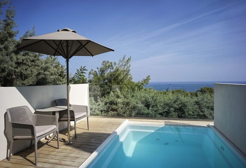 اتاق استاندارد با چشم‌انداز دریا, Esperos Village Blue & Spa  Adults Only