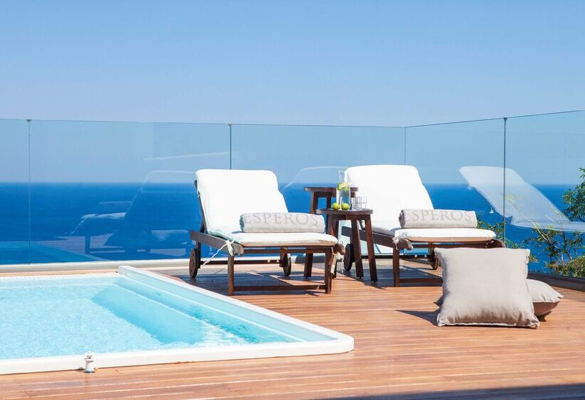 اتاق استاندارد با چشم‌انداز دریا, Esperos Village Blue & Spa  Adults Only