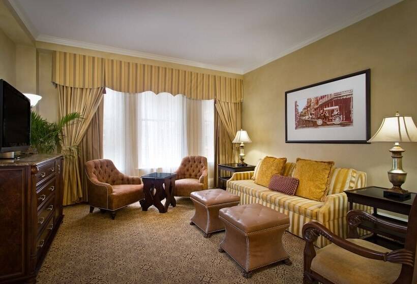 Suíte Deluxe, The Roosevelt New Orleans  A Waldorf Astoria