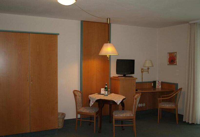Апартаменты 1 Спальня с Балконом, Apparthotel Am Friedrichspark