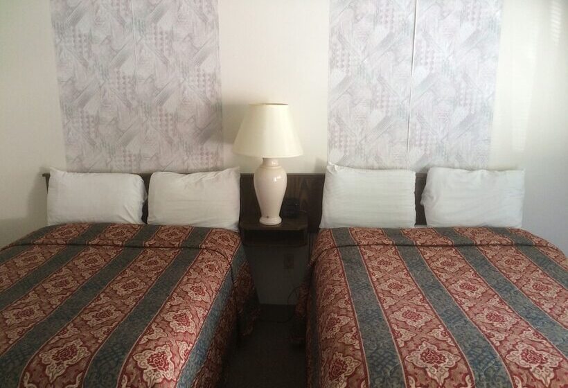 ２ダブルベッドのスタンダードルーム, Canyon Alpine Motel