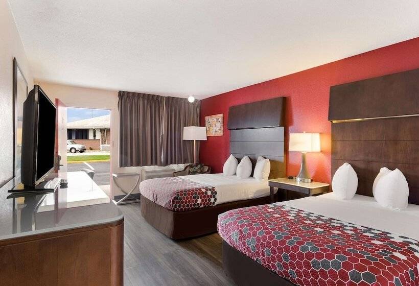 Номер Стандарт 2 Двуспальные Кровати, Econo Lodge North Washington