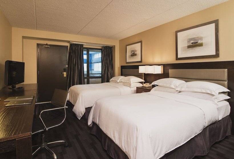 스탠다드 룸 더블 침대 2개, Hilton Winnipeg Airport Suites