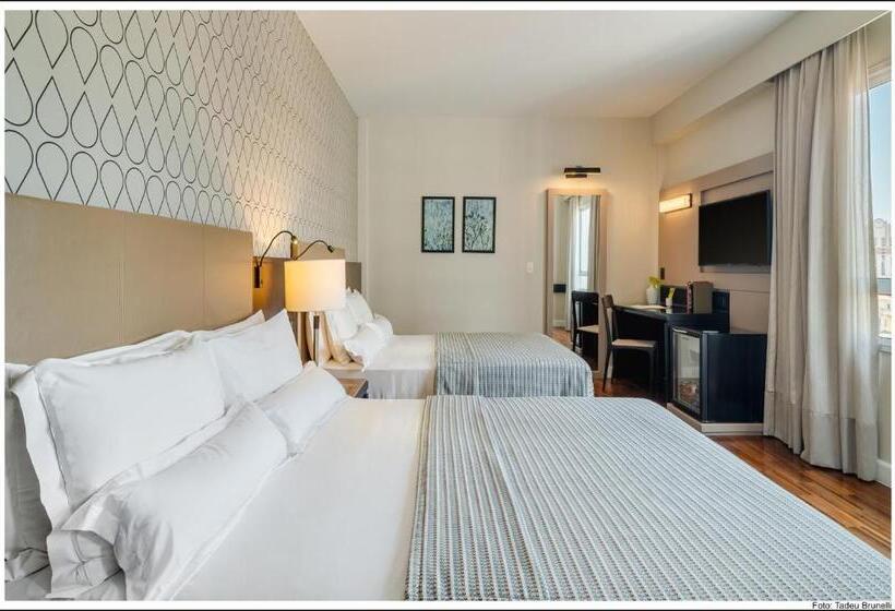 اتاق لوکس یک تخته, Bourbon Hotel & Suites Curitiba