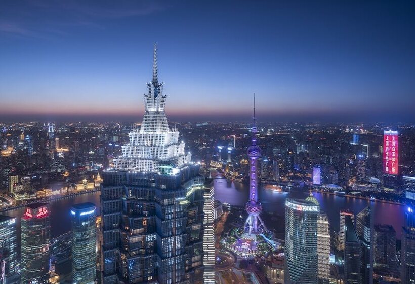 اتاق استاندارد با 2 تخت دوبل, Grand Hyatt Shanghai