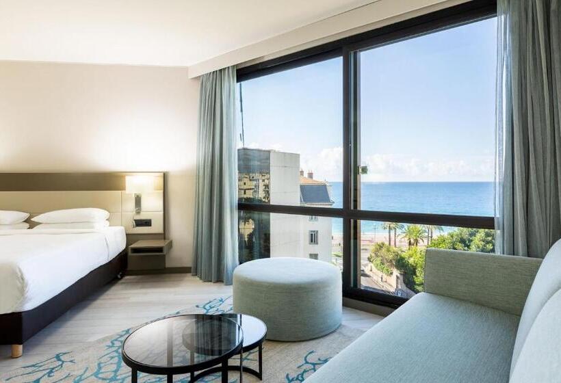 주니어 스위트 측면 바다 전망, Ac Hotel By Marriott Nice